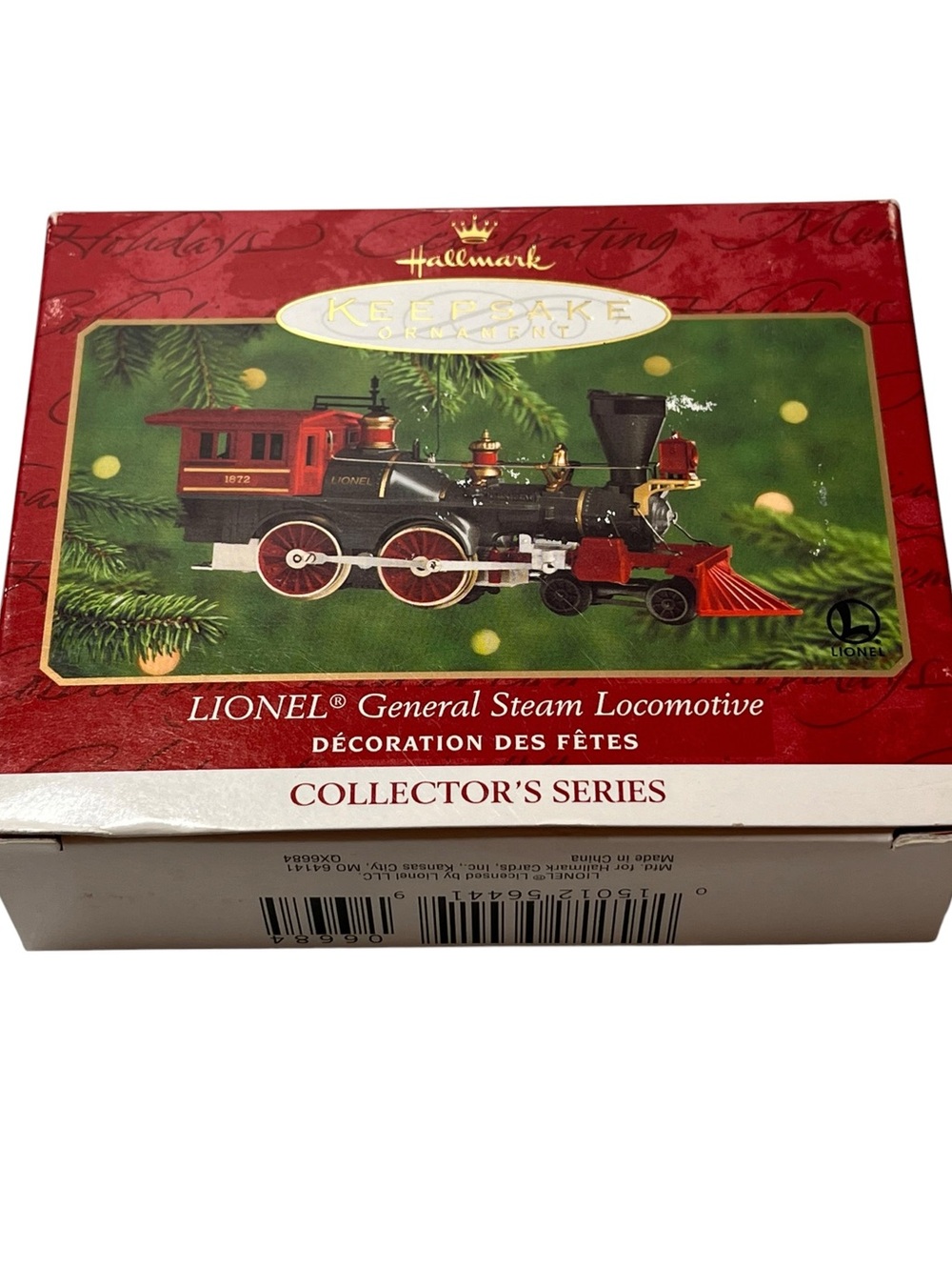 Hallmark Lionel General Steam Locomotive Ornament 
Like new
Collectible